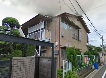 荻窪駅から徒歩16分の2Kアパートの外観